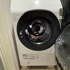 SHARP ドラム式洗濯乾燥機 シルバー系 ES-W114-SR 洗濯11.0kg /乾燥6.0kg /ヒートポンプ乾燥 /右開きの画像