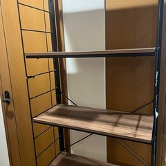 突っ張り棒付きラック
の画像