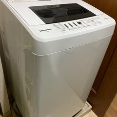 2016年製ハイセンス洗濯機4.5kgの画像