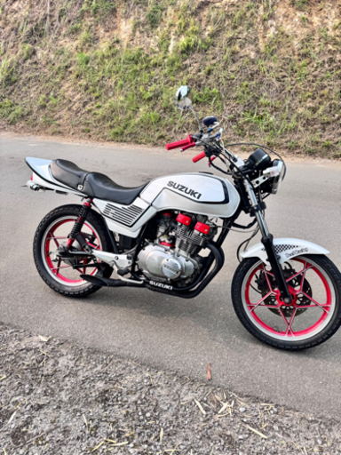 gsx250eゴキ美品！ スズキ GSX250E ゴキ・メッキクロス集合管｜エフ・オート