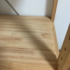 　『相談中』26日捨てます。ニトリ　パインラック　3段の画像