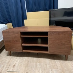 コーナーテレビボードの中古が安い！激安で譲ります・無料で