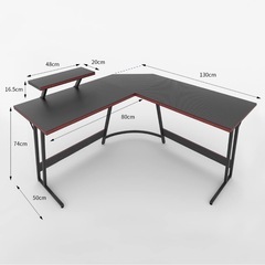 Victone ゲーミングデスク L字型デスク
 の画像