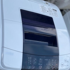 送料・設置込み可　洗濯機　5kg Haier 2016年【分解クリーニング済み】の画像