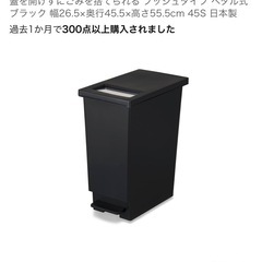 ゴミ箱45L ペダル式　2個までOKの画像