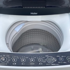 送料・設置込み可　洗濯機　5.5kg Haier 2020年【分解クリーニング済み】の画像