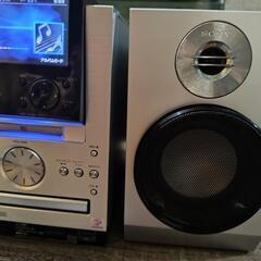 SONY CDコンポの画像