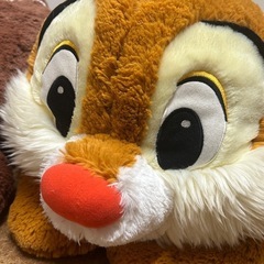 【値下げ】特大80cm チップ&デール 抱き枕 ぬいぐるみの画像