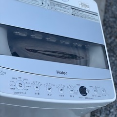 送料・設置込み可　洗濯機　5.5kg Haier 2021年【分解クリーニング済み】の画像