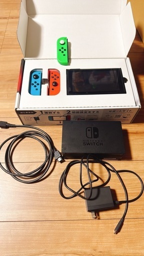 引渡相手決定しました。任天堂Switch スイッチ　本体 ネオンブルー レッド グリーンジョイコンセット