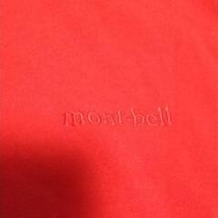 mont-bell 半袖Tシャツ 赤 Sの画像