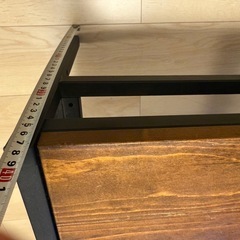 【決まりました】ローテーブルお譲りします（横90×縦48×高さ37cm）の画像