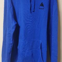 #BURTON、パーカー、ブルー青、サイズＭ