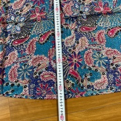 ブルーチュニック薄手ワンピース新品の画像
