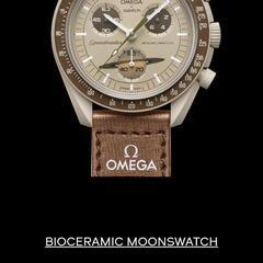 新品同様未使用。OMEGA×Swatch　スピードマスター　腕時計の画像