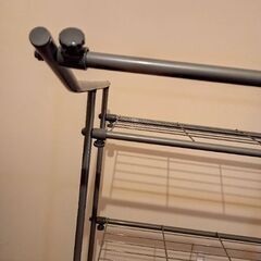 押入れハンガーシェルフ 収納の画像