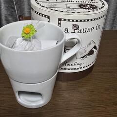 ティーカップ キャンドルの画像