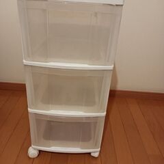 ３段収納の画像