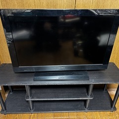 SONY BRAVIA テレビとテレビ台 セットの画像