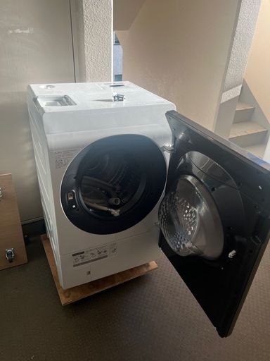 都内23区配送無料✨シャープ　ドラム式洗濯乾燥機　ES-W113 右開き　美品 都内23区配送無料✨シャープ ドラム式洗濯乾燥機 ES-W113 右開き