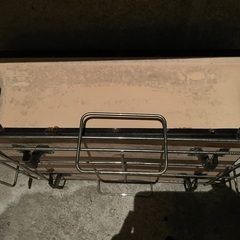 七輪と焼き網の画像