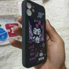 未開封！未使用品！iPhone12miniのクロミちゃんカバーとブルーライトカットガラスフィルムの画像