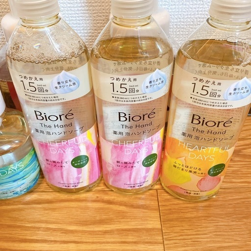 ビオレ 泡ハンドソープ 泡スタンプ 本体 詰替 ボディウォッシュ