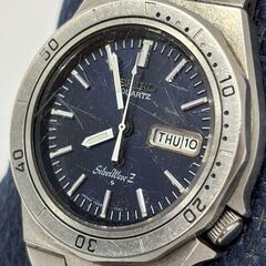 稼働品 SEIKO Silver Wave Z 7546-7040 メンズ腕時計◆ビンティージ◆取りに来て頂ける方♪の画像