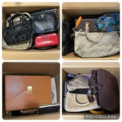 バッグ類 財布類　約400個 ジャンク品 セット売り まとめ売り 配送不可の画像
