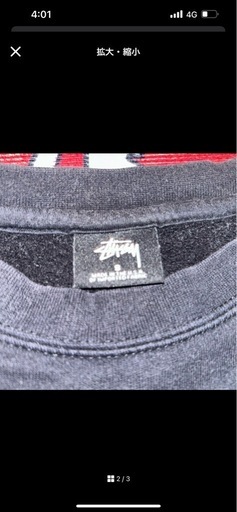 Stussy グラフィックトレーナー カリフォルニア