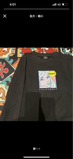 Stussy グラフィックトレーナー カリフォルニア