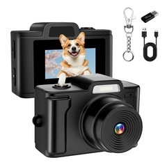 【新品未使用】カメラ 小型デジタルカメラ 64GB ミニデジカメ 1080P 0.96インチ
