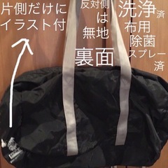 レア ボストンバッグ 黒 軽量　レトロ usedの画像