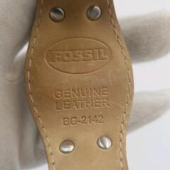 【美品】 FOSSIL BIG TIC 腕時計 復刻 ビッグティック 迷彩色の画像