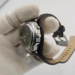 【美品】 FOSSIL BIG TIC 腕時計 復刻 ビッグティック 迷彩色の画像