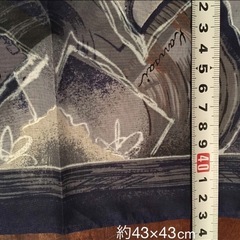 新品 山本寛斎 kansai ハンカチ 綿100% 43cm　大判の画像