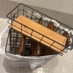 アイアンバスケット　小物入れ 8個 の画像