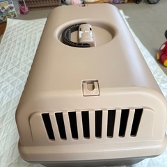Richell (リッチェル) ペットトラベルキャリア Mサイズ ブラウン 旅行用キャリア
 犬と猫用 の画像