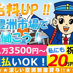 【給料UP！！】豊洲市場で働こう！日給13,500円～☆週払い・...