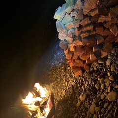 焚き火BBQ