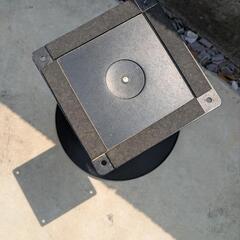 テーブル脚のみ パーツ 1本  DIY 高さ390mm 丸脚 の画像