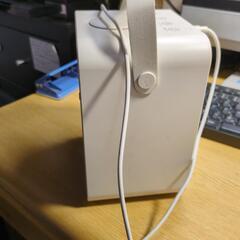 卓上扇風機　現在使用中　ＵV除菌　ミスト　タイマー　横１４センチ　奥行き１１センチ高さ18センチの画像