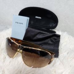 ✨希少品✨激レア✨PRADA✨GACKT愛用同型 ロゴ装飾ゴールドメタリックの画像