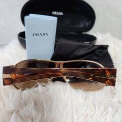✨希少品✨激レア✨PRADA✨GACKT愛用同型 ロゴ装飾ゴールドメタリックの画像