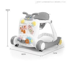 赤ちゃん用 
歩行器 手押し車 ベビーウォーカーの画像