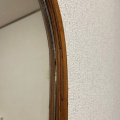 ヴィンテージ ラタン アーチ オールドラタン モダン藤 レトロの画像
