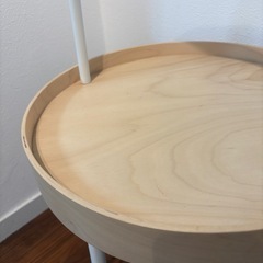【IKEA】BURVIK ブールヴィーク サイドテーブル, ホワイト, 38 cmの画像