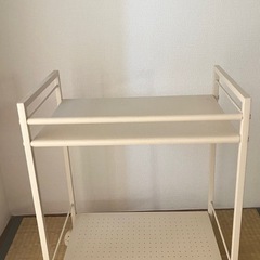 ストッパー付きキャスター スチールラックの画像