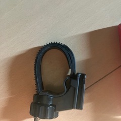 自転車用スマホホルダー ブラックとライトのセットの画像