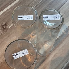IKEA 花瓶　3点セットの画像
